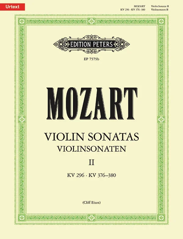 Mozart: Violin Sonatas – Volume 2 (K. 296, 376–380, 402, 403)