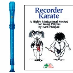 MPI Sapphire 2-pc Recorder & Recorder Karate Book