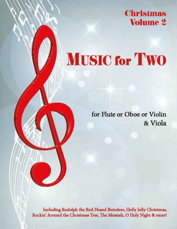 Music for Two – Christmas Volume 2 (for flute or oboe or violin & viola)