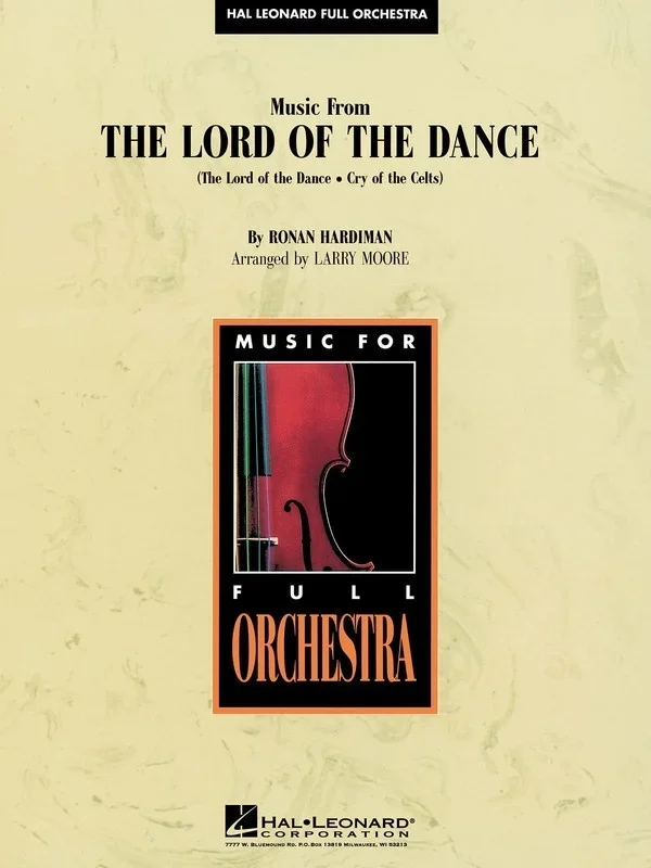 Music From Lord Of The Dance Fo4 Score Only (Music Score)