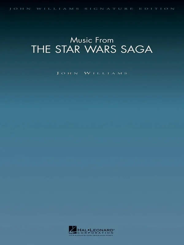 Music From The Star Wars Saga Fo Score/Parts