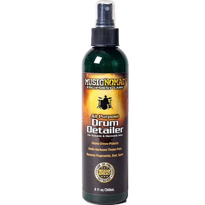 Music Nomad MN110 All Purpose Drum Detailer for Hardware & Shells – 240ml