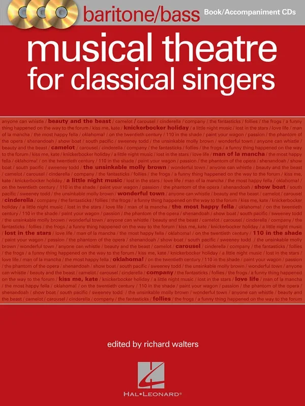 Musical Theatre for Classical Singers – Baritone / Bass