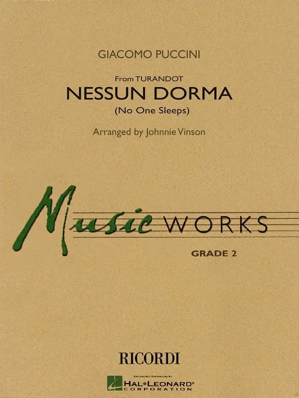 Nessun Dorma (Turandot) Music Works 2 Score/Parts