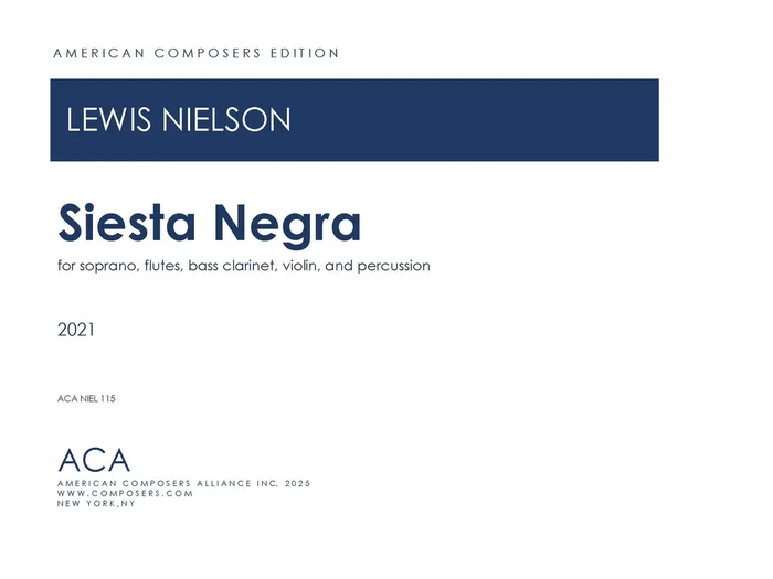 Nielson: Siesta Negra