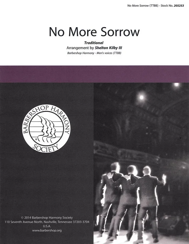 No More Sorrow TTBB A Cappella (Octavo)