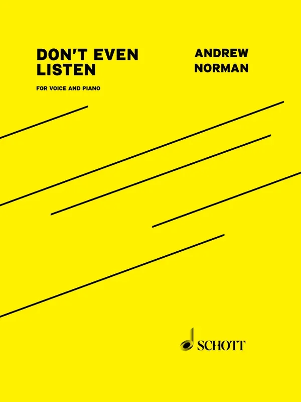 Norman: Don’t Even Listen