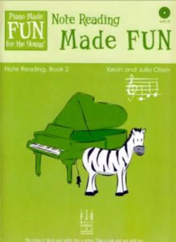 Note Reading Made Fun Book 2 Softcover Book/CD