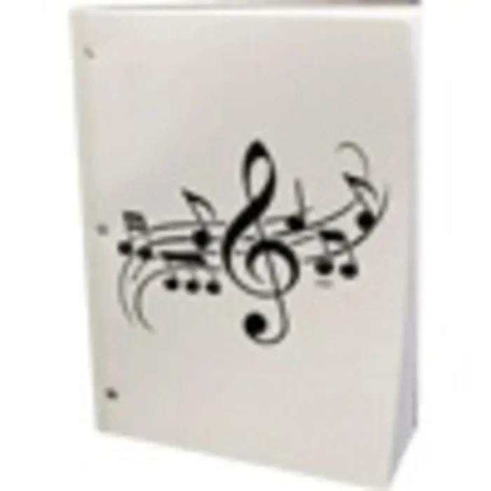 Notepad Music Staff 22 x 27 cm