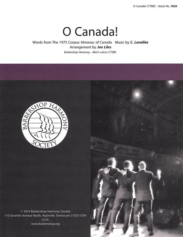 O Canada! TTBB A Cappella (Octavo)