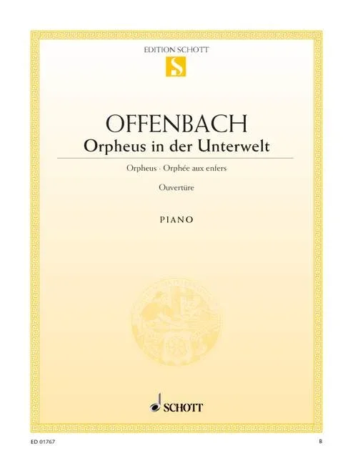 Offenbach: Overture to Orphée aux enfers (arr. for piano)