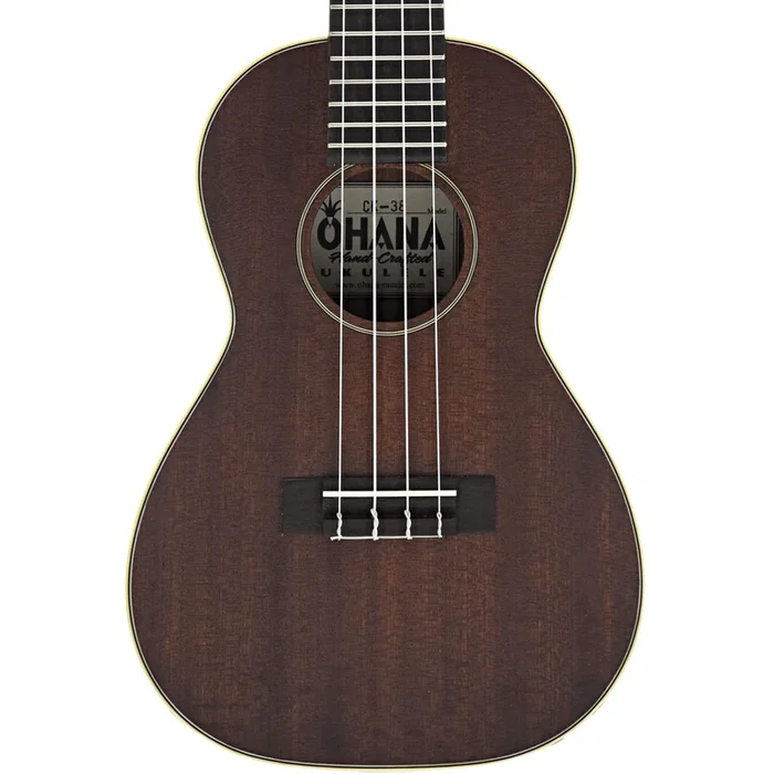 Ohana Vintage CK-38 Premium-Grade Mahogany Concert Ukulele