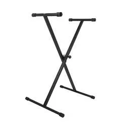 On-Stage Stands KS7190 Single-X Keyboard Stand with Bolted Construction