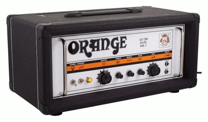 Orange AD200B Black 200w Bass Head