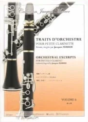 Orchestral Excerpts for E-flat Piccolo Clarinet , Volume 6