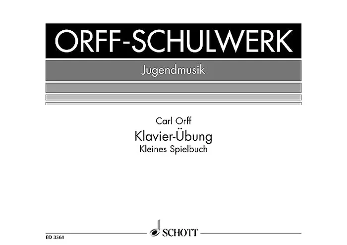 Orff: Piano Book