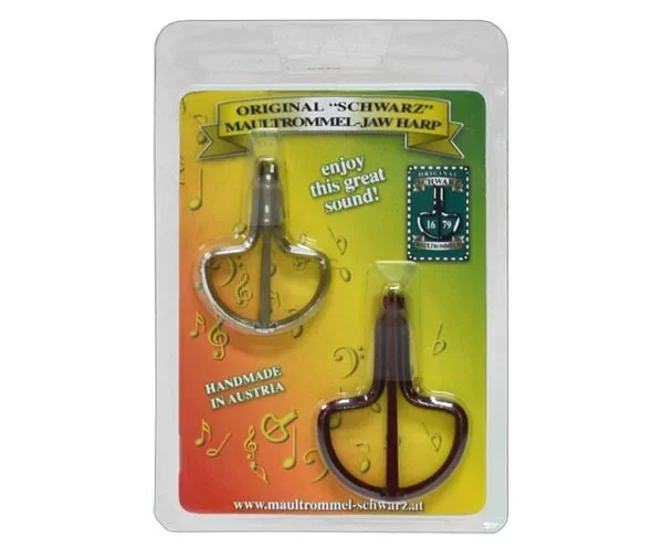 Original Schwarz Jaw Harp-Fun Harp Duo Pack Size 8 and 12
