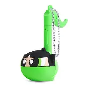 Otamatone Melody Play-Along Synthesizer Keychain – Powerpuff Girls (Buttercup)