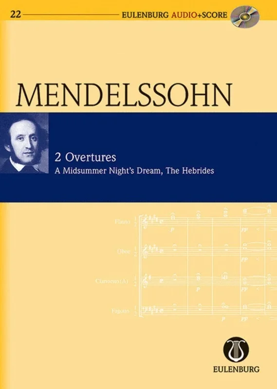 Overtures 2 Hebrides Midsummer Nights Dream Book/C Book