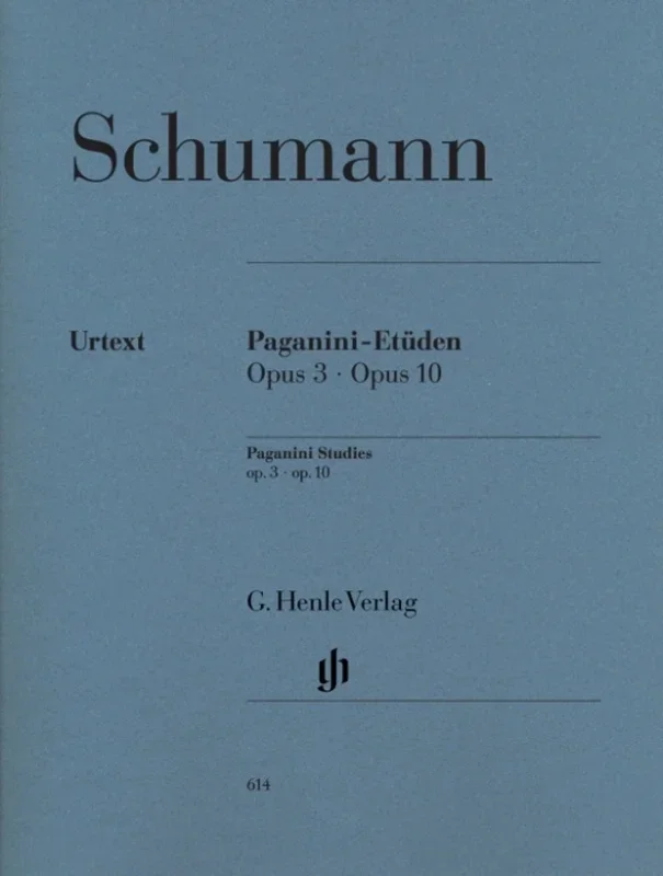 Paganini Studies Op 3 Op 10 (Softcover Book)