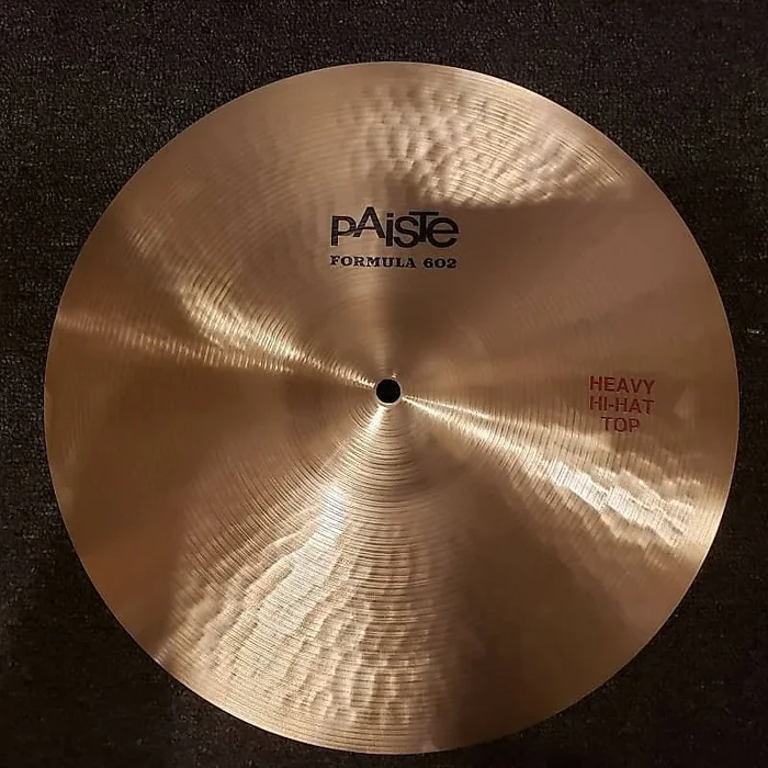 Paiste 15 ” Formula 602 Classic Heavy Hi-Hat (Top) Cymbal