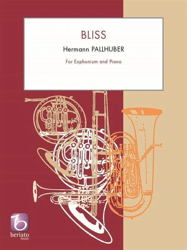 Pallhuber – Bliss Euphonium/Piano (Softcover Book)