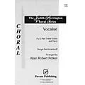 PAVANE Vocalise (2-Part and Piano) 2-Part arranged by Allan Petker Standard