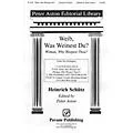 PAVANE Weib, Was Weinest Du? (Woman, why weepest thou?) SATB composed by Heinrich Schütz Standard