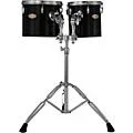 Pearl PTE Concert Series Single Head 10″ & 12″ Tom Set With BT3 & 7/8″ Receiver and T895 Stand 10 x 10 in., 12 x 10 in. Midnight Black