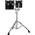 Pearl PTE Concert Series Single Head Tom Set with BT3 & 7/8″ Receiver and T895 Stand 8 x 8 in., 10 x 10 in. Midnight Black