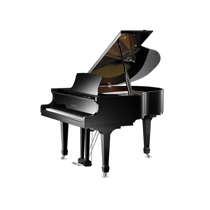 Pearl River 5′ 3 ” Silver Plate & Hardware Classic Mid-Sized Grand Piano (GP160 SP)