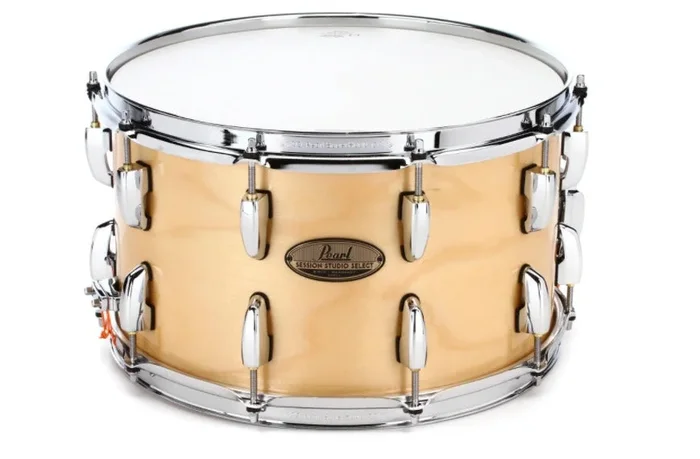 Pearl STS1480S/C112 8×14 ” Session Studio Select Snare Drum in Natural Birch