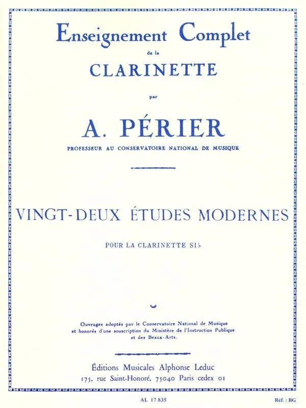 Périer: 22 Modern Studies