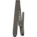 Perri’s Extra Long Leather Guitar Strap Brown 2 in.