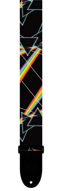 Perris 2″ Polyester Pink Floyd “Dark Side of the Moon” All Over Prisms Licensed Guitar Strap