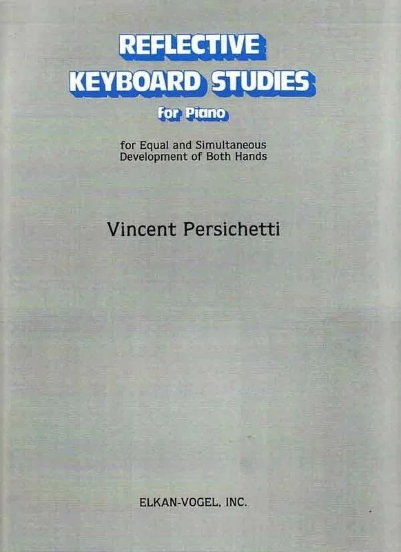 Persichetti – Reflective Keyboard Studies For Piano (Softcover Book)