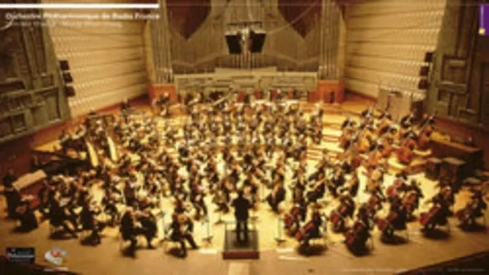 Philharmonic Orchestra Colour Poster 80X45