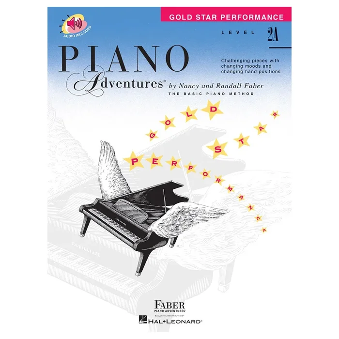 Piano Adventures Level 2A – Gold Star Performance with Online Audio