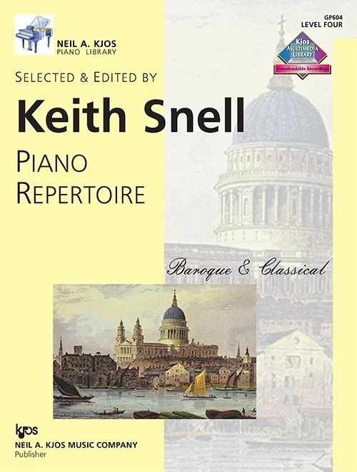 Piano Repertoire – Baroque & Classical – Level Four