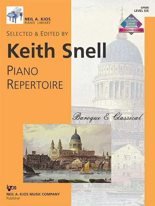Piano Repertoire – Baroque & Classical – Level Six