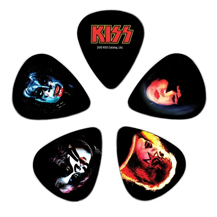 Planet Waves KISS Guitar Picks, Alive II, 10 pack, Medium