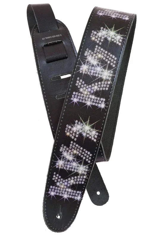 Planet Waves KISS Guitar Strap, Rhinestone