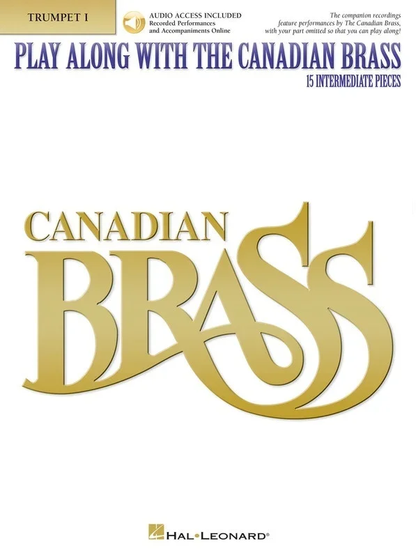 Play Along With Canadian Brass Trumpet 1 Book/Online Audio (Softcover Book/Onlin