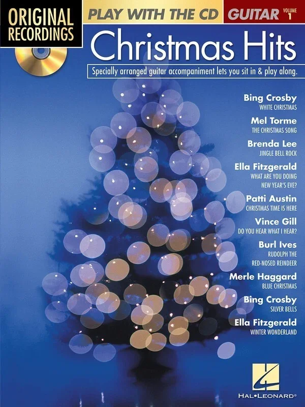 Play With The CD Vol 1 Christmas Hits Book/CD Guitar (Softcover Book/CD)