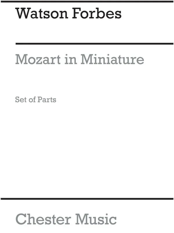 Playst.Mod.Ez 06 Mozart In Min.Parts