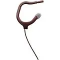 Point Source Audio Embrace Omnidirectional Earmount Hi Sens Lavalier Microphone for MiPro Brown