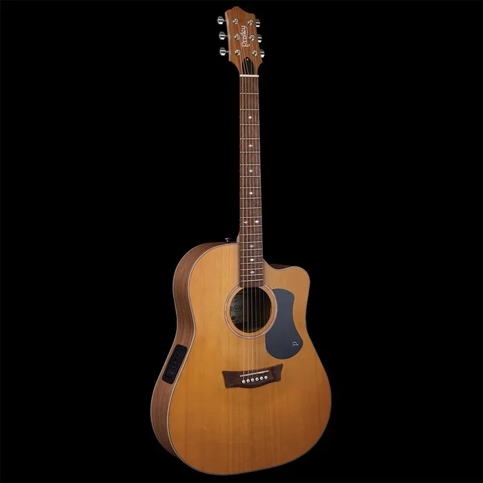 Pratley Premier Series Dreadnought Cutaway Guitar Maple B/S Fig Top PRPD-SCE-MF