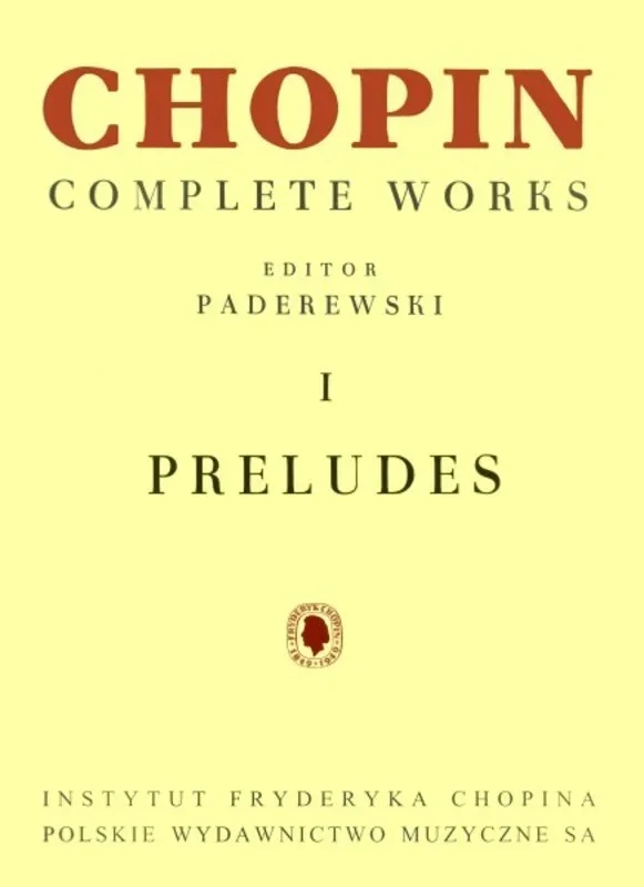 Preludes Ed Paderewski Cw I (Softcover Book)