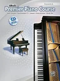 Premier Piano Course Lesson Book, Bk 6: Book & CD