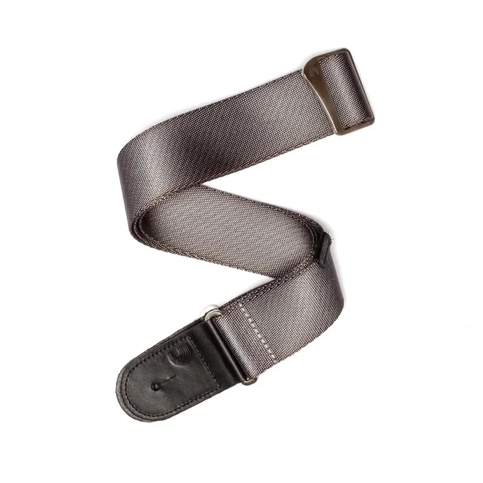 Premium Woven Strap, Silver, by D’Addario